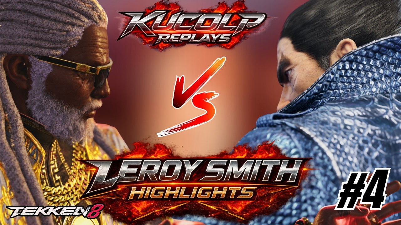 Leroy Smith Gameplay vs Kazuya Mishima | TEKKEN8 GAMEPLAY EP.4 