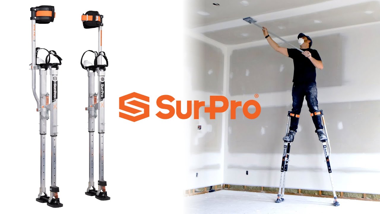 SurPro High-Performance Drywall Stilts