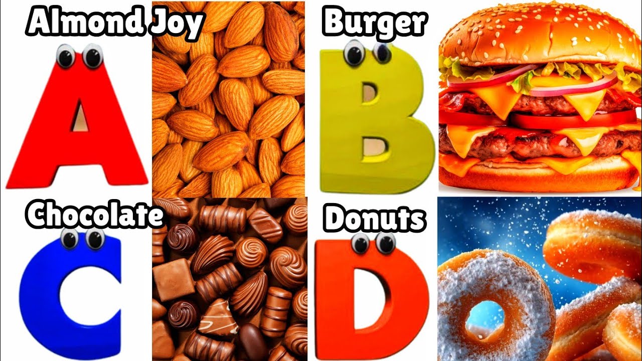 ABC Food Song for Toddler | Food Alphabet Song | Phonics for Kids | Alphabet Letters