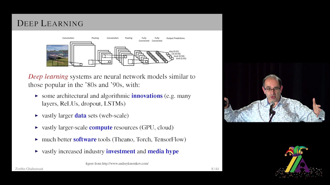 Probabilistic Machine Learning and AI: Zoubin Ghahramani