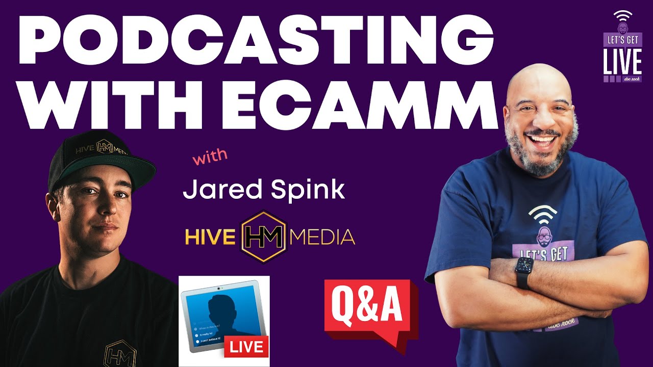 How to start Podcasting today with Ecamm Live with Jared Spink