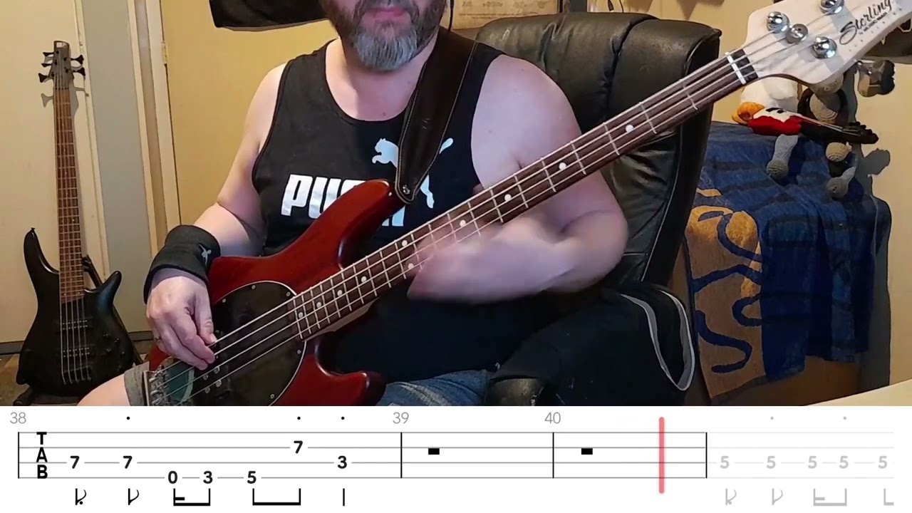 Sabrina Carpenter - Espresso (Bass Cover with Bass Tabs)