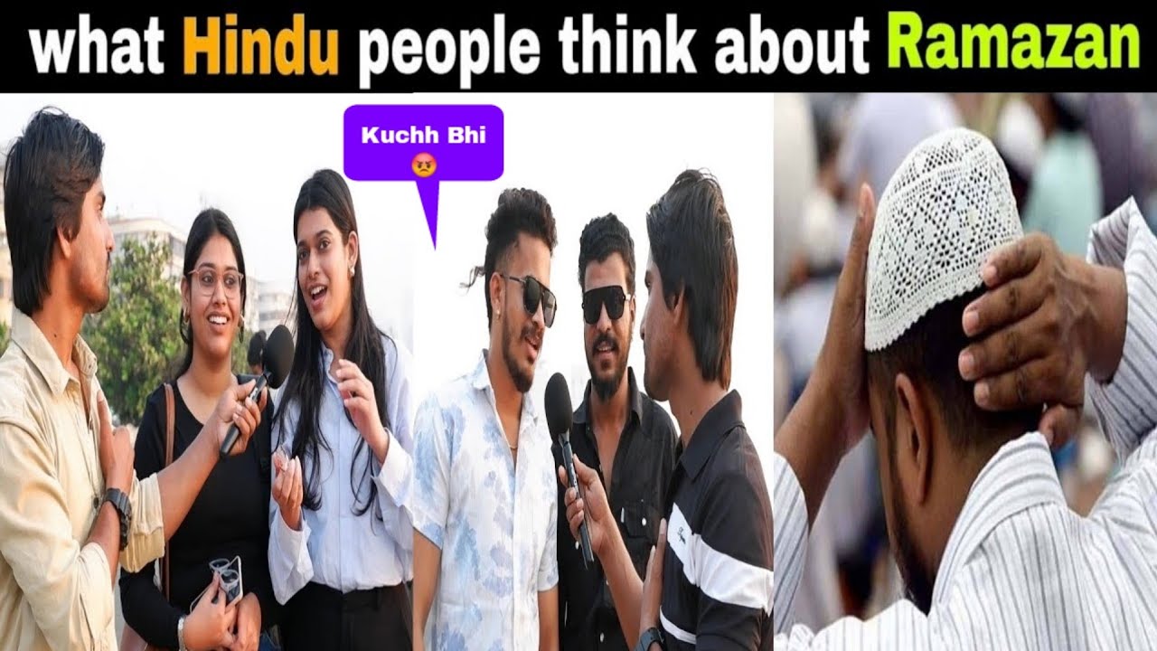 what Hindu people think about Ramazan month | Do they like it or not ? Public reaction eid 2025 holi
