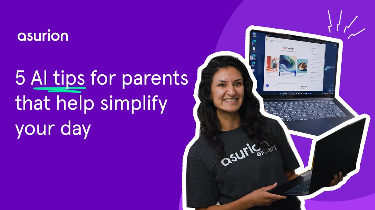 5 AI tips for parents that help simplify your day | Asurion