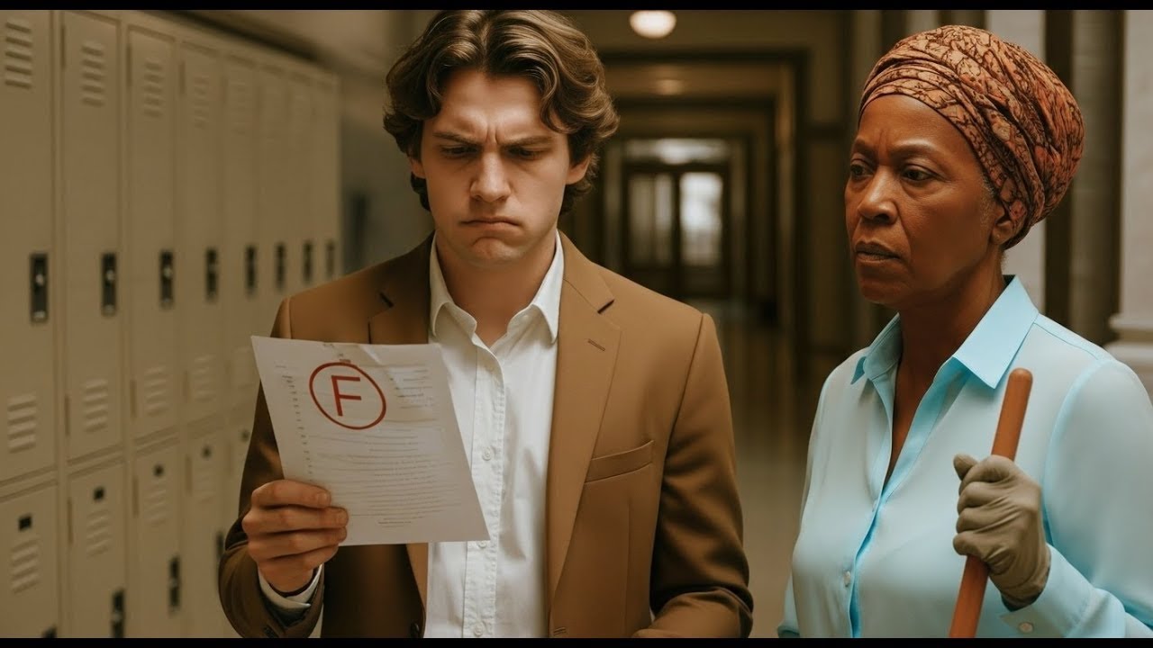 Billionaire’s Son Failed Every Test— Until the Black Female Janitor Taught Him One Secret.......