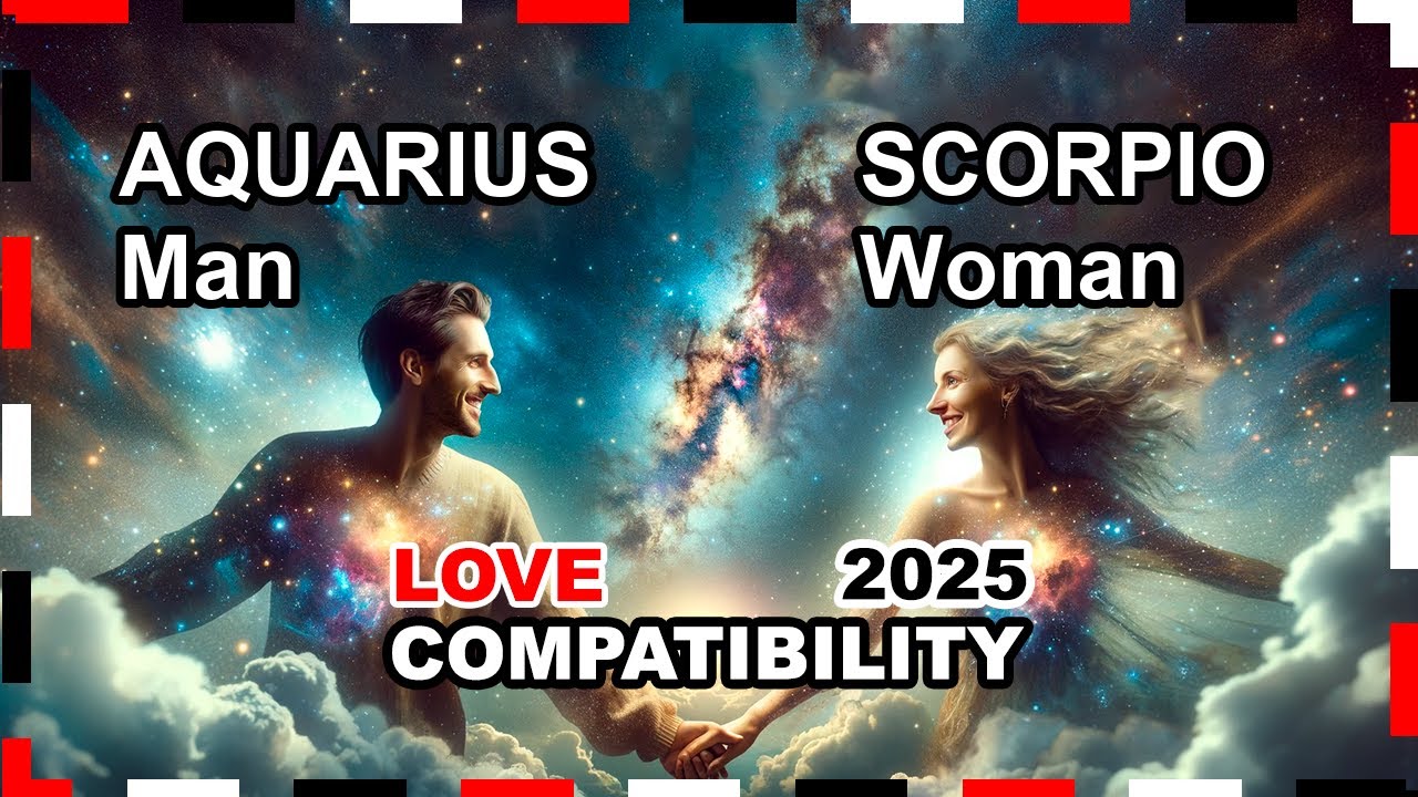 Love Compatibility YEAR 2025: Scorpio Woman and Aquarius Man 🌟💖 #scorpio #aquarius #forecast