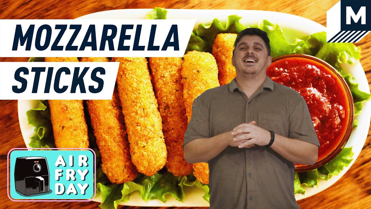Easy Air Fryer Mozzarella Sticks Recipe | AirFryDay