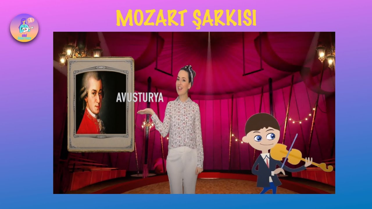 Mozart şarkısı, Mozart Besteci Hayatı-Mozart Çocuk Şarkısı Gigi Öğretmen