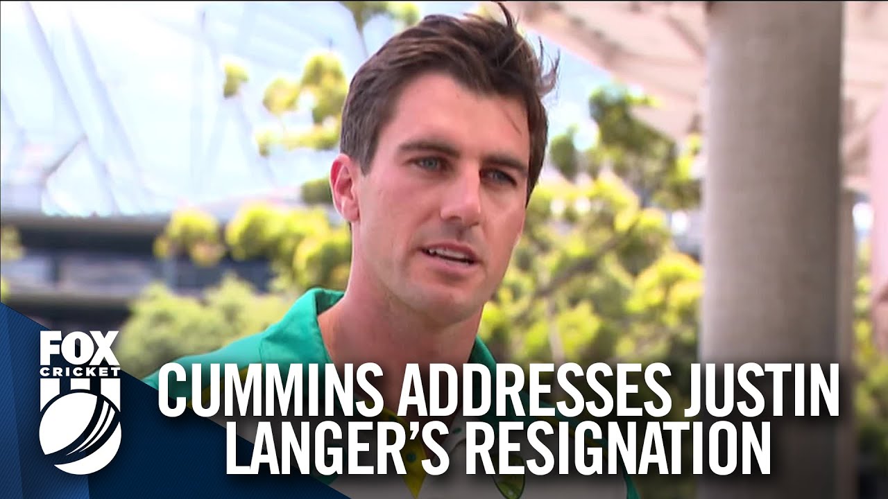 Pat Cummins confronts Justin Langer's resignation - Full Press Conference | FOX Sports Australia
