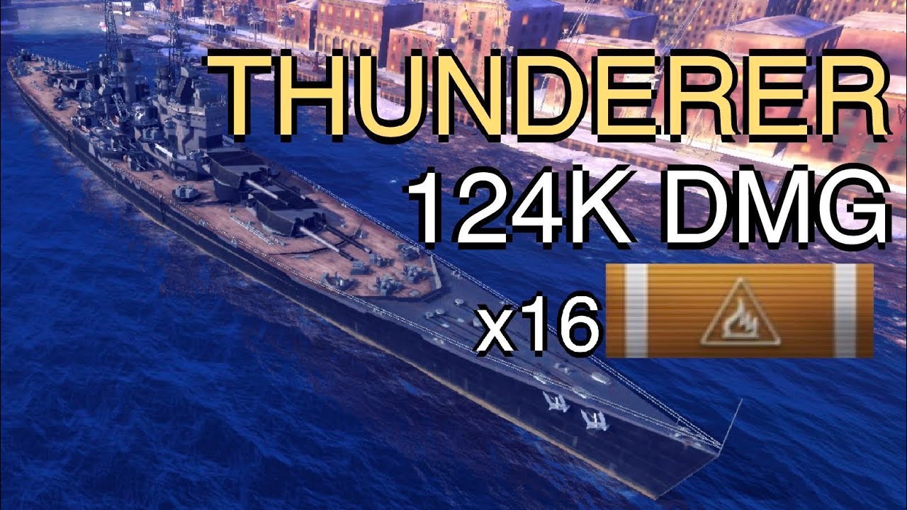 World of Warships Blitz | Thunderer