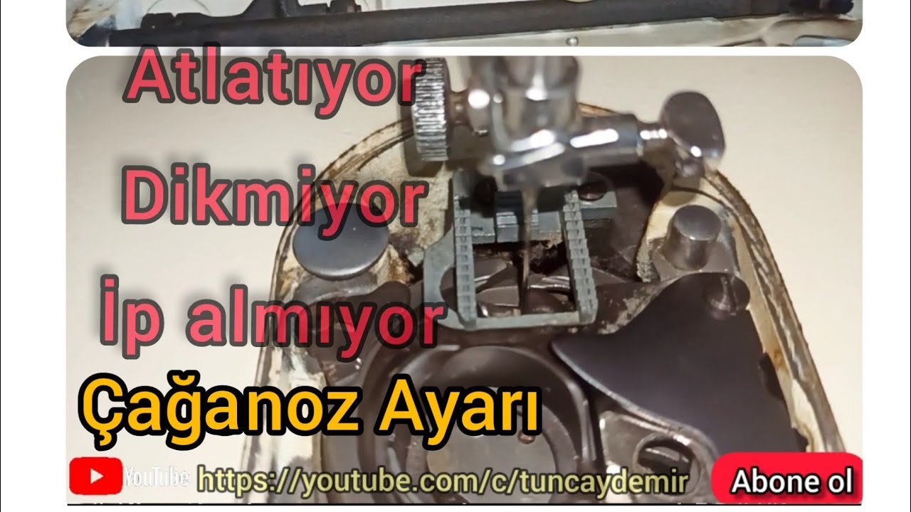Makine neden ip almaz / Makine İp almıyor dikmiyor Singer yoknaz çağanoz ayarı/Masuradan ip almıyor