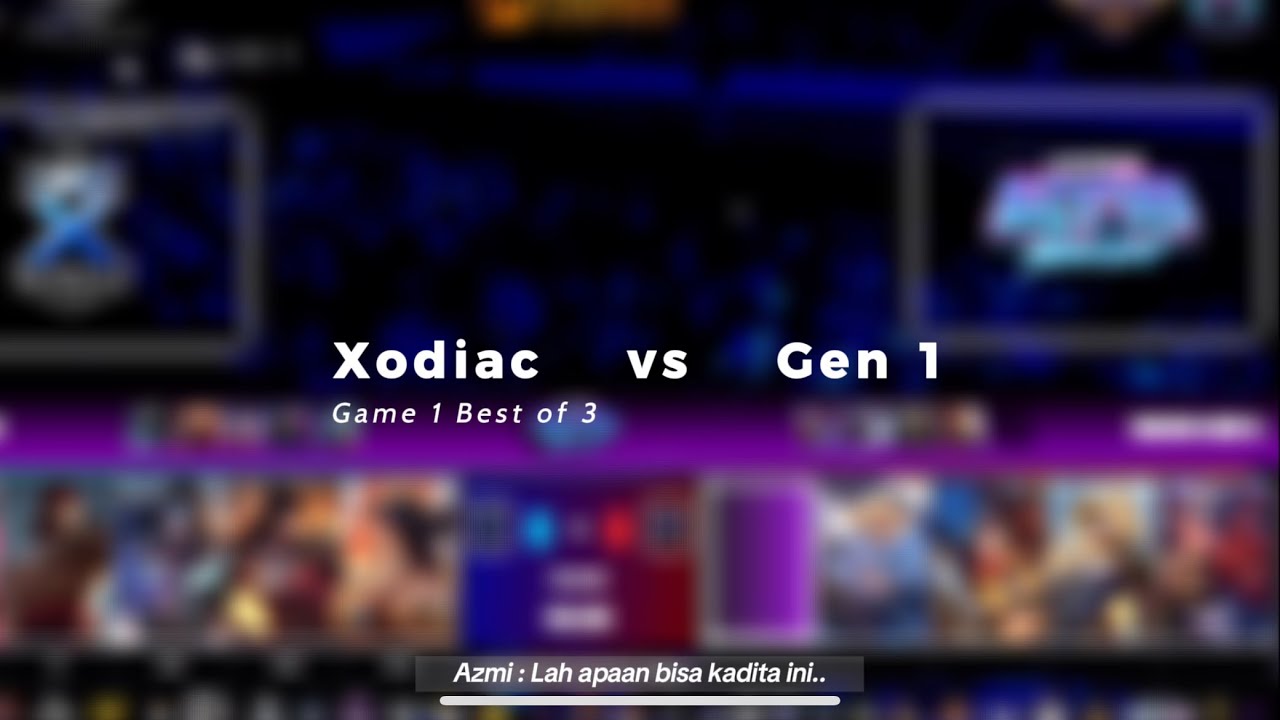 MIC CHECK GEN 1 VS XODIAC | GAME 1 BEST OF 3