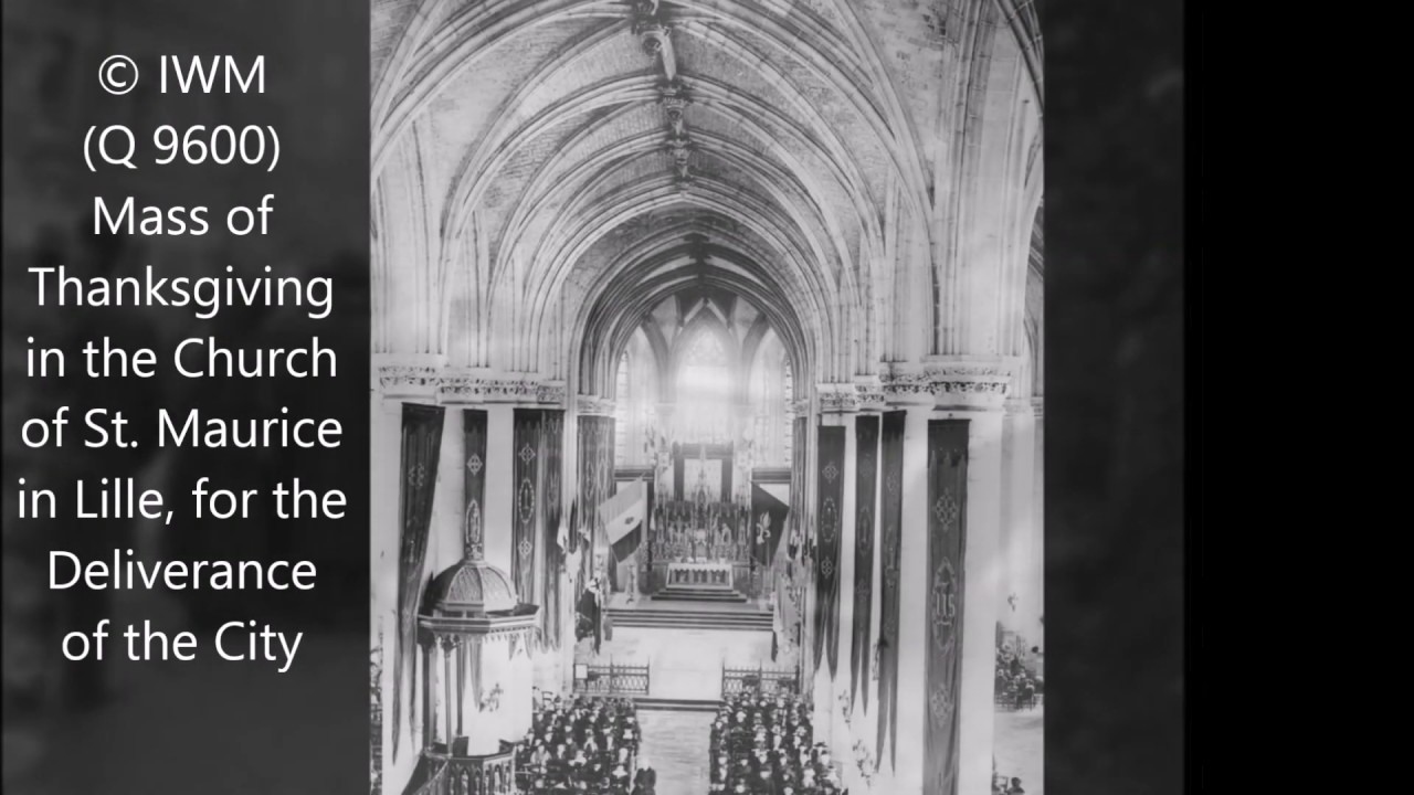 Deliverance of Lille 20 October 1918 in the Great War