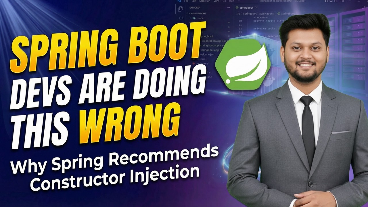 Spring Boot Developers Are Doing This Wrong ❌ (@Autowired Field Injection Problem) ✅