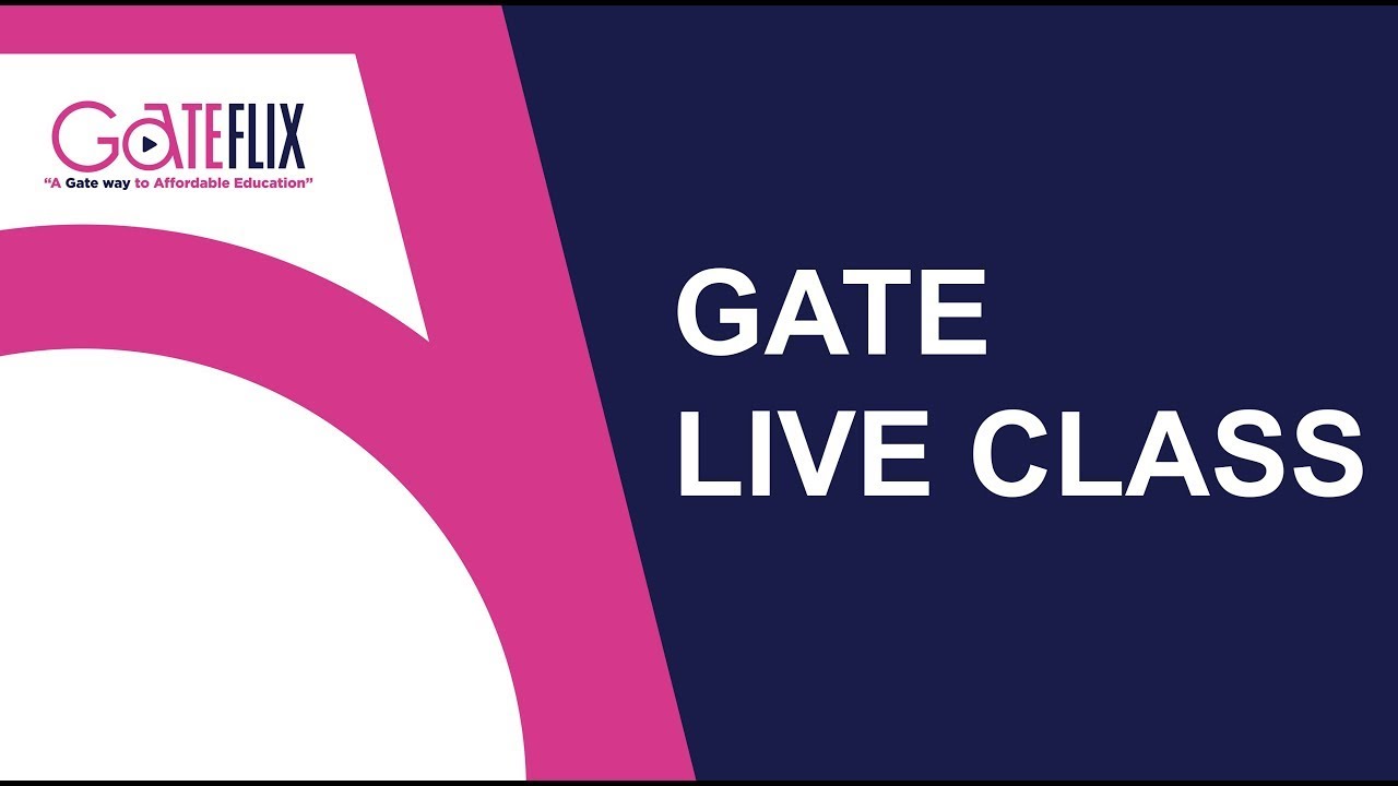 GATE Live Class | Marathi | GATEFLIX