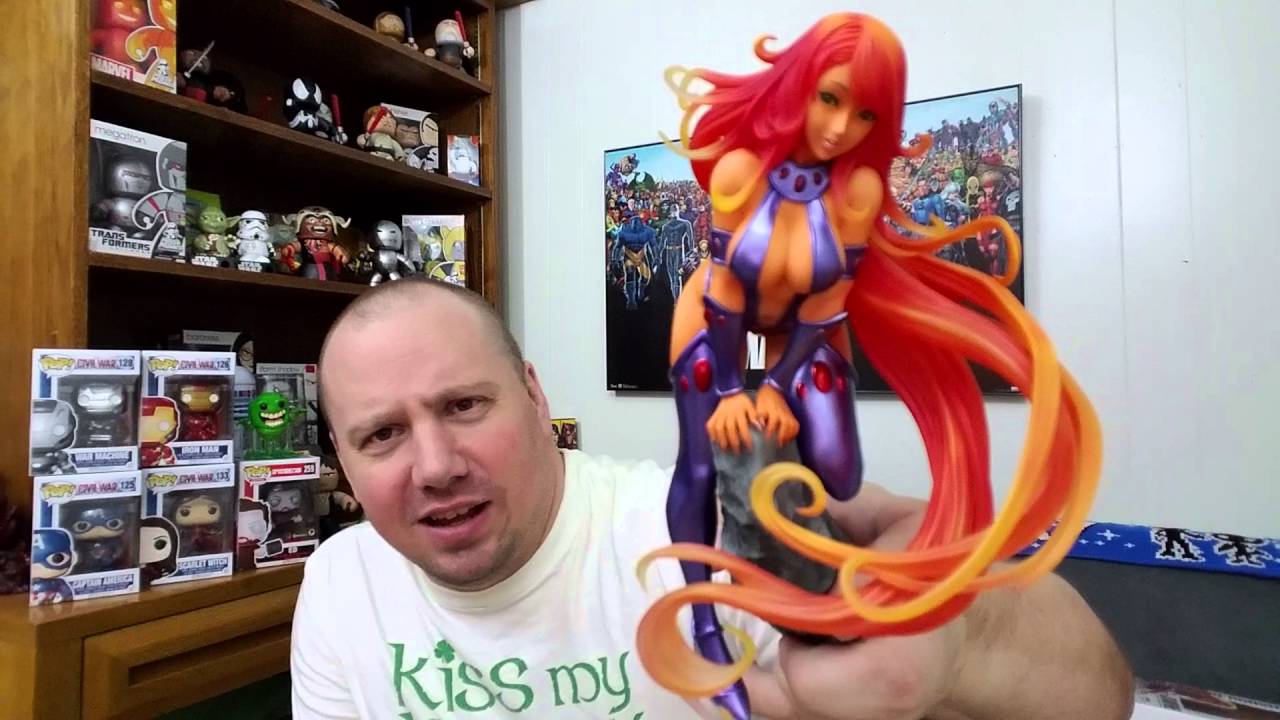 Starfire Art Fx Kotobukiya Bishoujo Statue Unboxing!!!