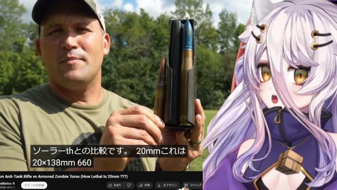 Henya Reacts to Kentucky Ballistics - Anti Tank Rifle vs Armored Zombie Torso