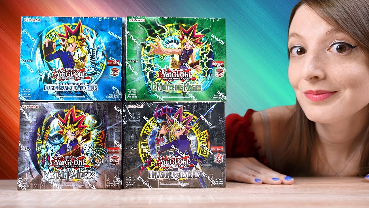 ÉNORME OUVERTURE Yu-Gi-Oh! de 4 Display LOB, MRD, SRL et IOC ! Ces cartes Légendaires !