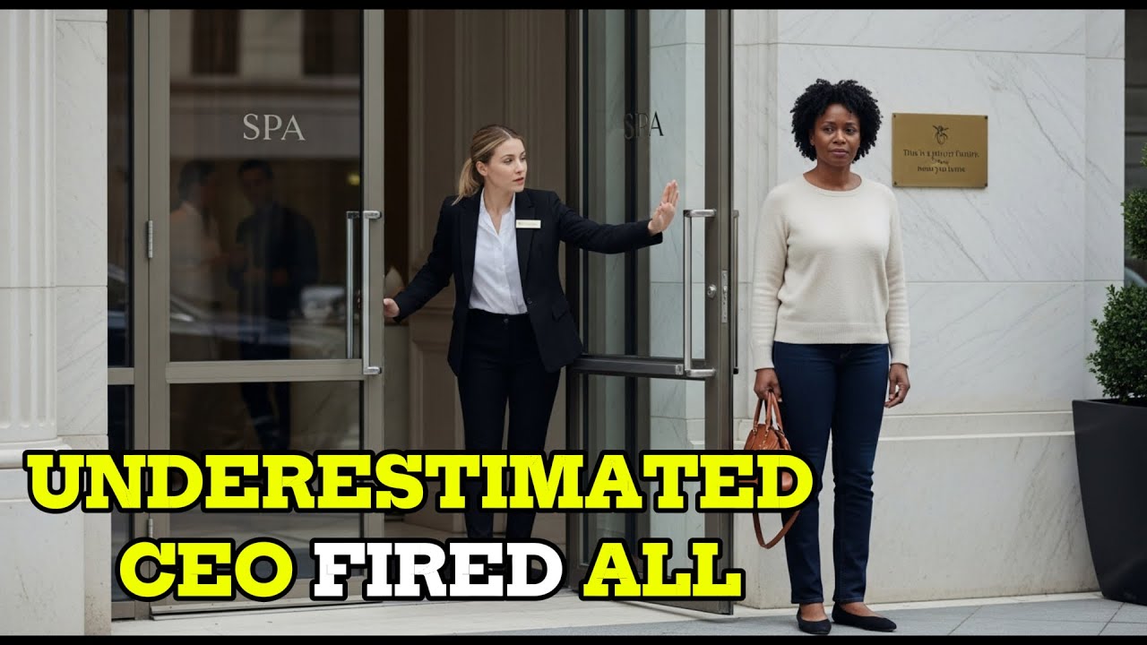 Black CEO Denied Service at Spa — 12 Minutes Later, She Fires the Entire Team!