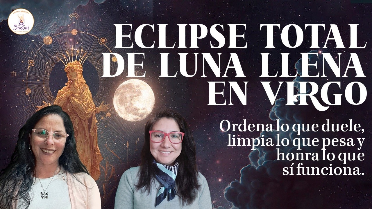Luna llena en virgo  con eclipse total