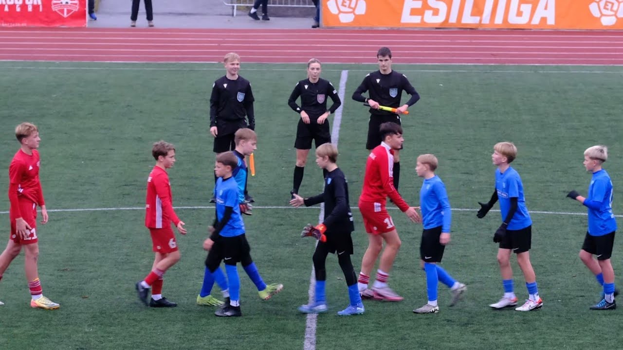 Harju JK Laagri (11) vs Saku Sporting I (11) U-14, 2:2_09.11.24