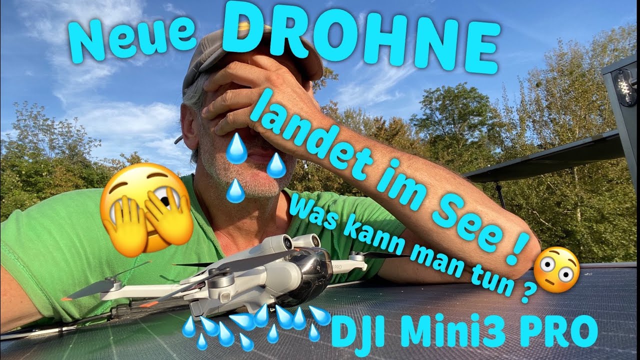 ‼️Dji MINI 3 PRO DROHNE STÜRZT IN SEE‼️WAS soll ich tun?!‼️Schritt für Schritt Anleitung zur Rettung