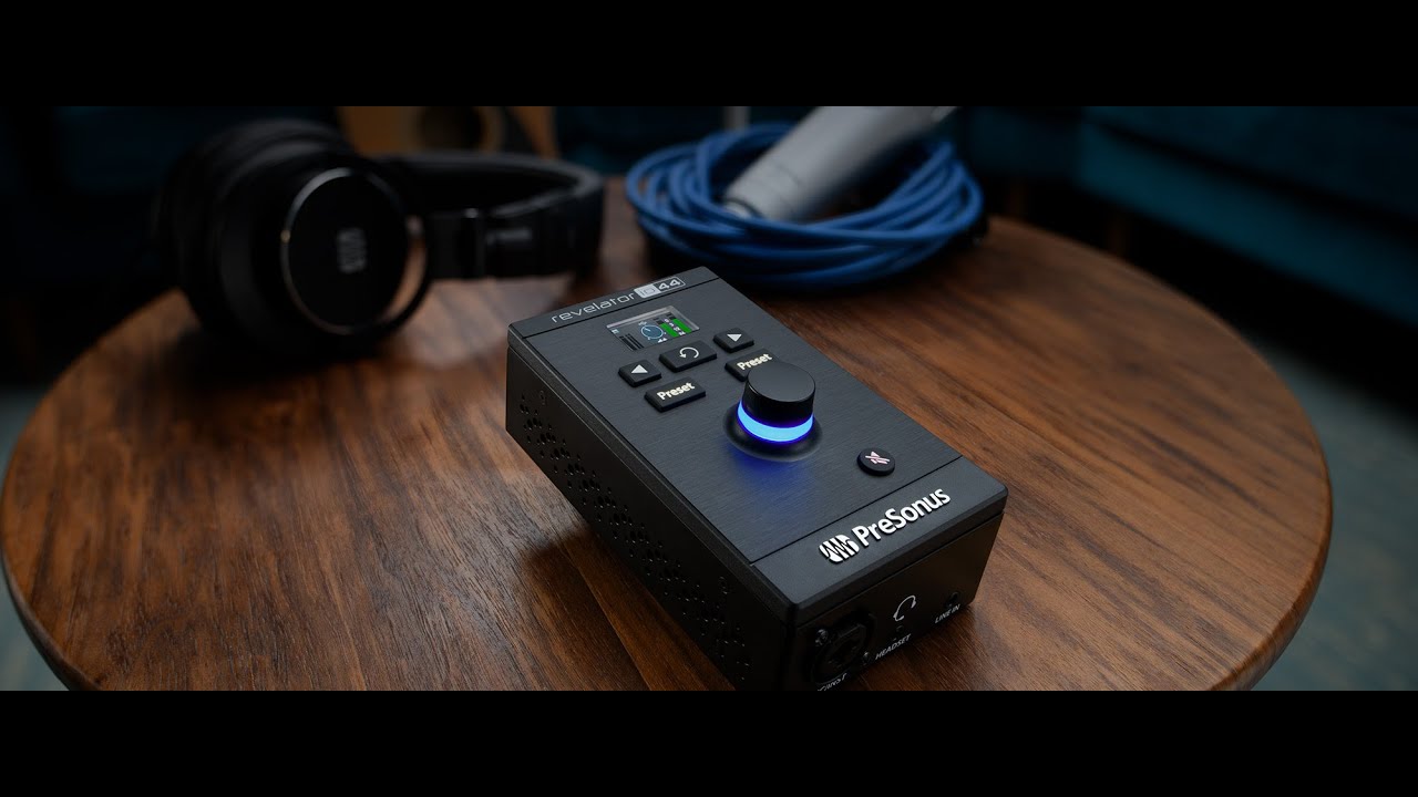 PreSonus Revelator IO44 - interfejs audio i system DSP