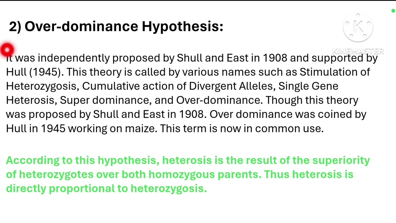 Heterosis