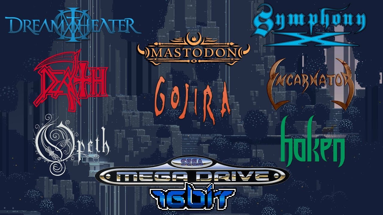 Progressive Metal bands in 16-bit (Sega Mega Drive/Genesis)
