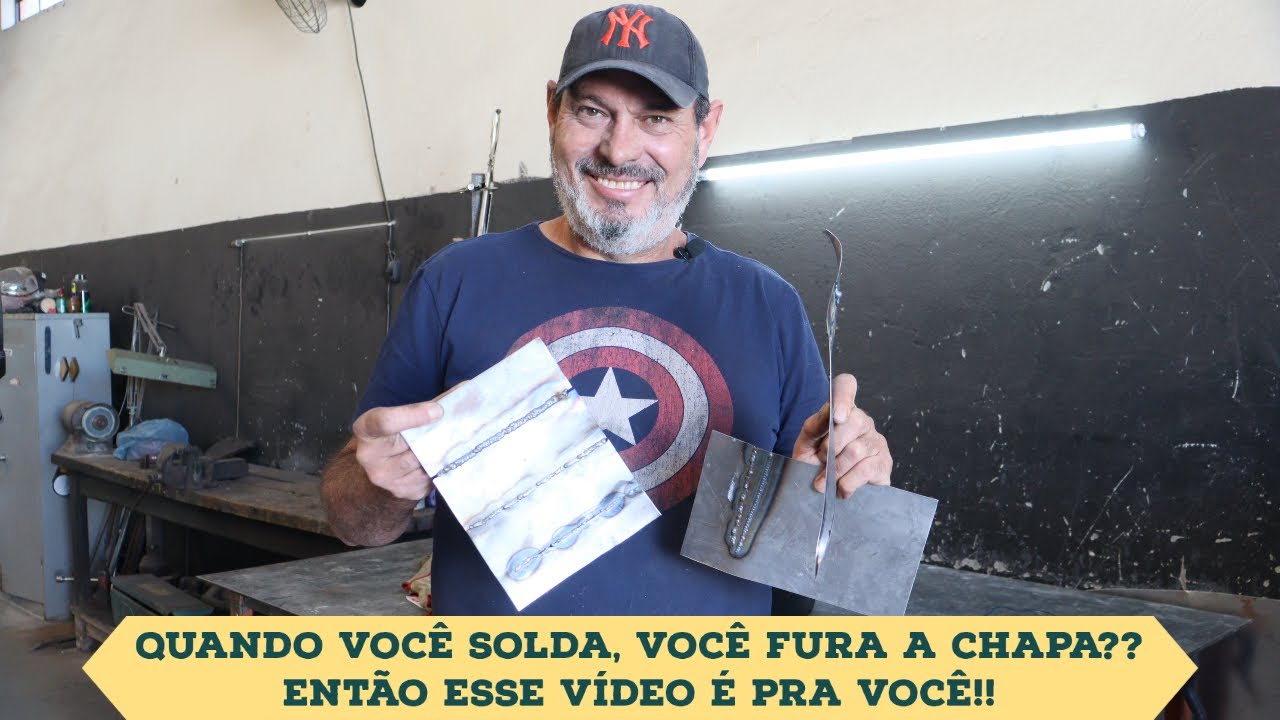 COMO SOLDAR CHAPA FINA AUTOMOTIVA SEM FURAR A CHAPA!!
