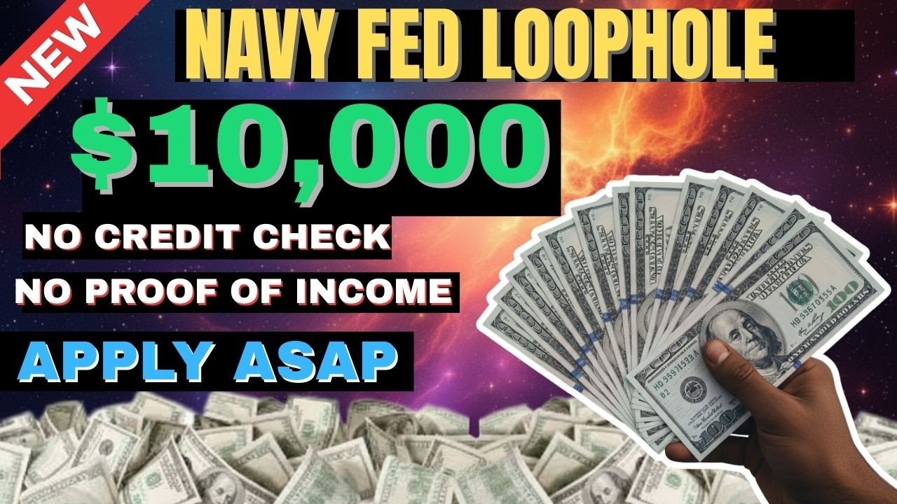 This Secret Soft Pull Navy Federal Loan Hack Approves Anyone $10,000 with Bad Credit!