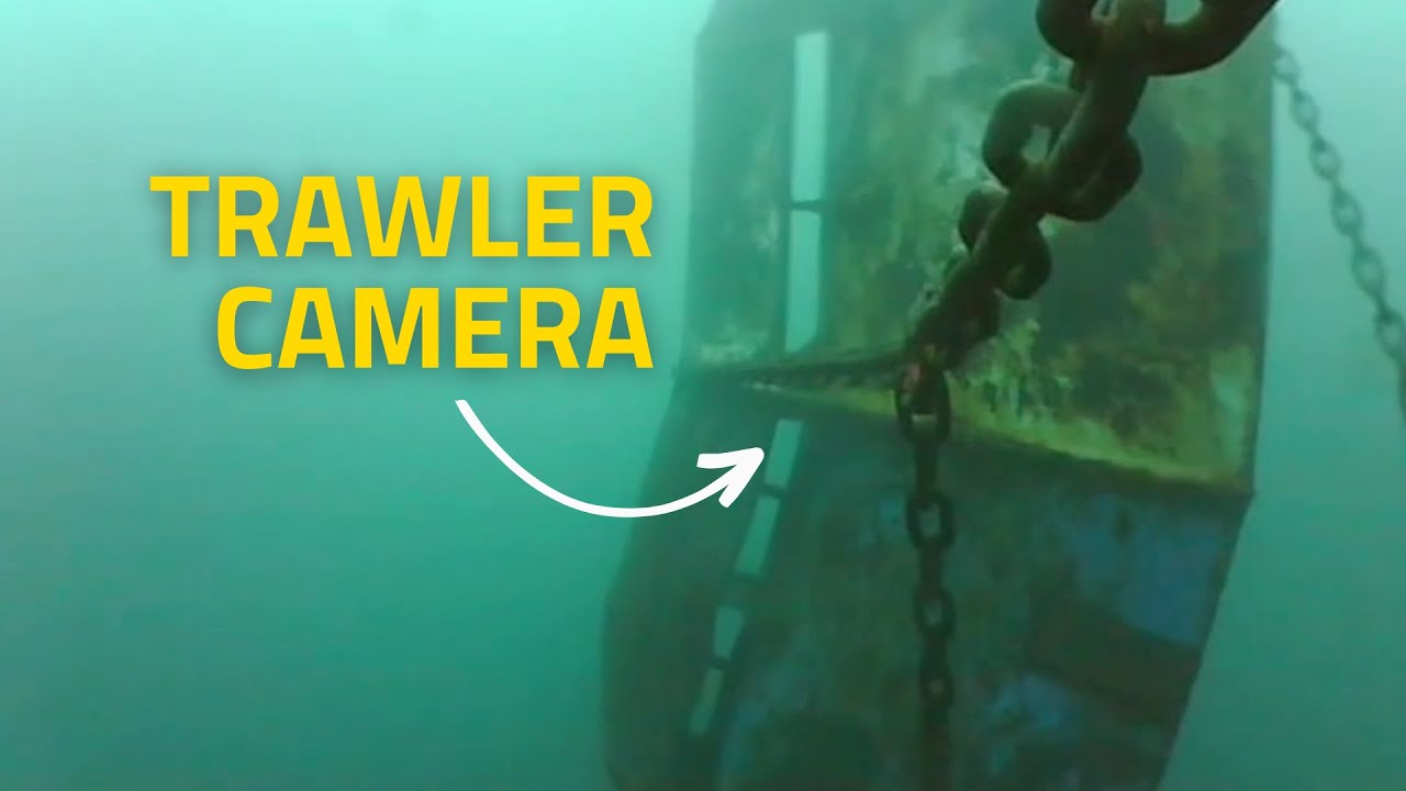 CatchCam camera films Trawl Doors on FV Chloe Ella, North Sea
