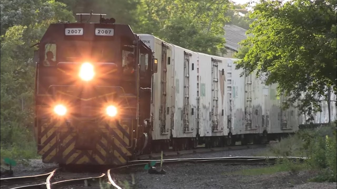 New rail customer traffic: Mass Coastal with boxcar and tropicana juice train! 6/18/2024