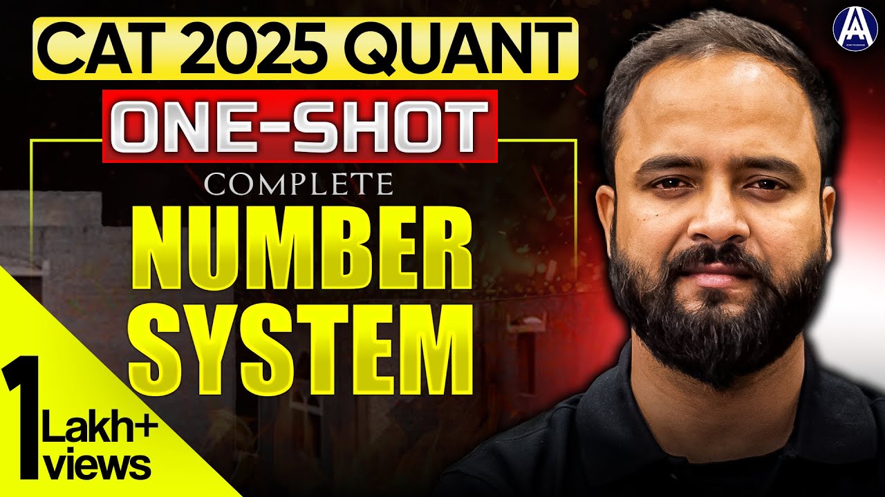 Complete NUMBER SYSTEM One-Shot Marathon for CAT 2025 || Raman 2.0 Series