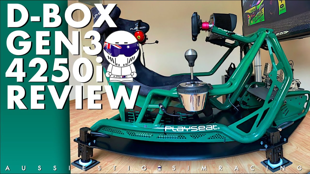 AussieStig Reviews The D-BOX Gen3 4250i Quad Motion System