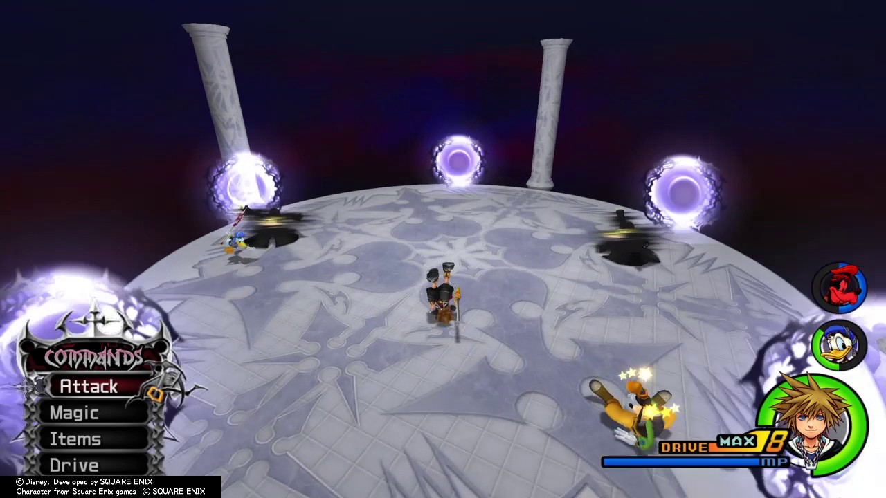 Kingdom Hearts 2 Final Mix HD (PS4) - Data Larxene No Damage (Level 1 Critical Mode)