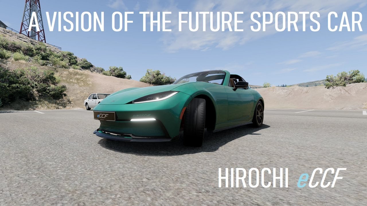 BeamNG.drive (Mod) Freeroam: West Coast, USA - 2023 Hirochi CCF 270eT