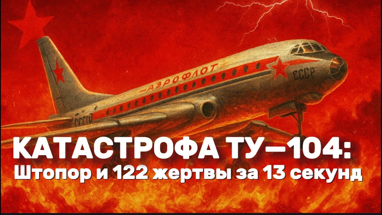 13 секунд падения: что произошло в кабине Ту-104, когда застыли все приборы?
