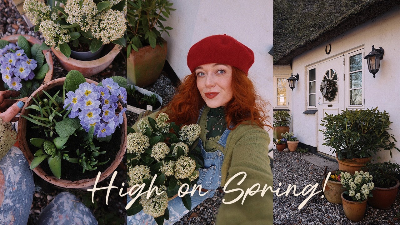 Goodbye Winter 🌷 Hello Spring | Garden Work & Decorating