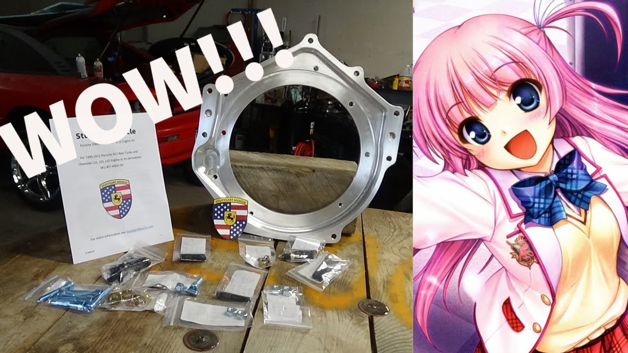 Unboxing Engine Trans Adapter plate