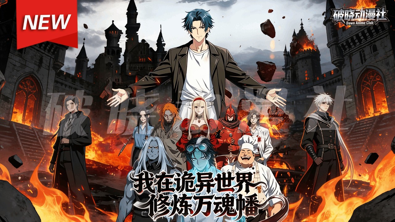 MULTISUB📢新番上线《我在诡异世界修炼万魂幡》第1~56集丨陆然重生诡异降临的校园，激活降妖除诡系统，获得神级法宝万魂幡，这一世他誓要复仇，展开逆袭，成为诡异主宰！#漫剧 #破晓动漫社