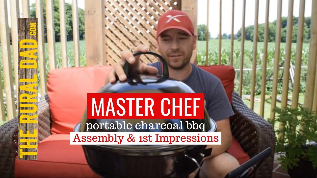 Портативный угольный гриль Master Chef от Canadian Tire