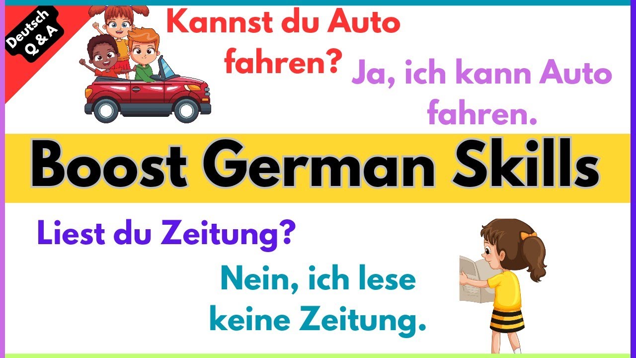 Master German Conversation - How To Speak Like A Native