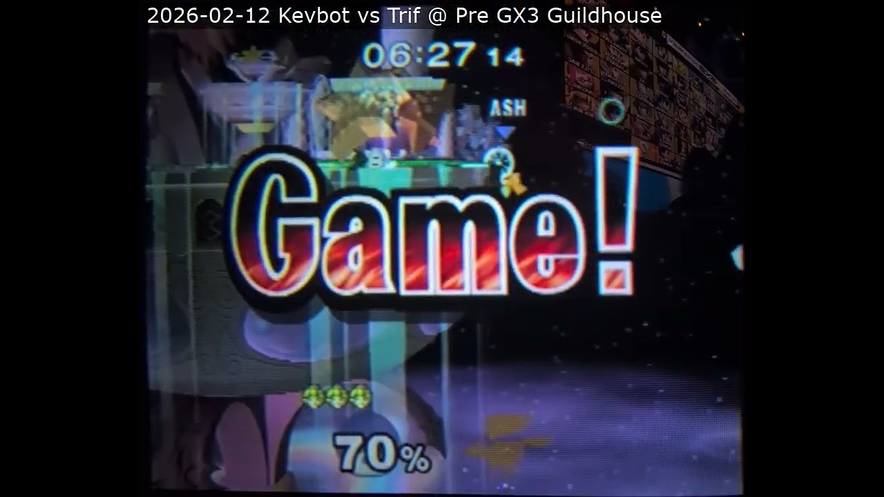 Kevbot vs Trif @ Pre GX3 Guildhouse [2026-02-12]