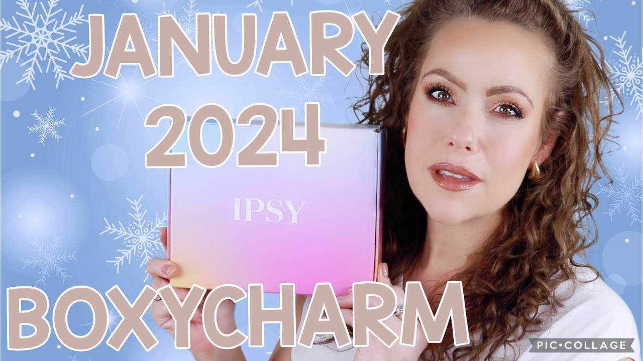 BOXYCHARM BY IPSY| JANUARY 2024| UNBOXING| TRY ON!
