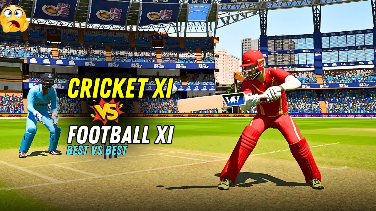 🤯🔥Cricket XI vs Football XI &ndash; Who will win the sports grand finale? | FIRST TIME EVER - CRICKET 24