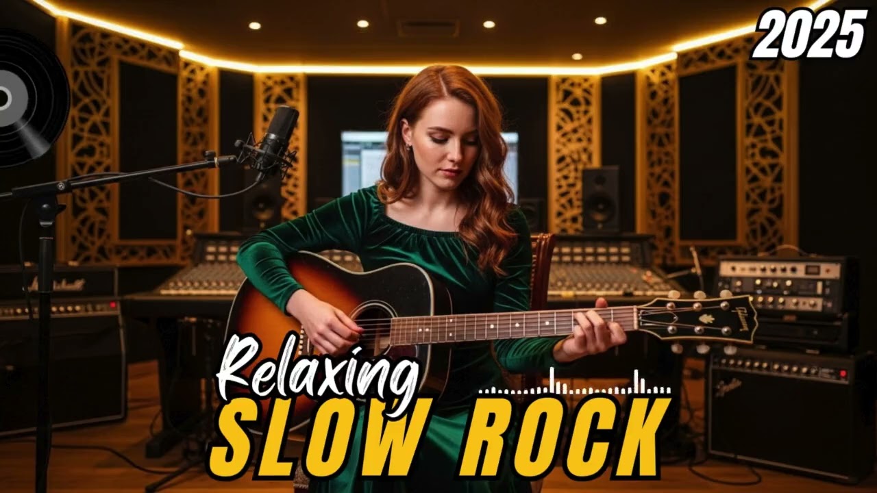 🌿 Calming Slow Rock Playlist for Stress Relief & Mental Clarity