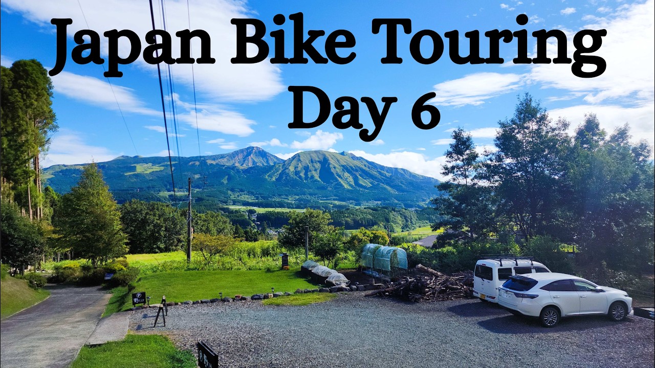 Japan Bike Touring Day 6: Aso - Taketa