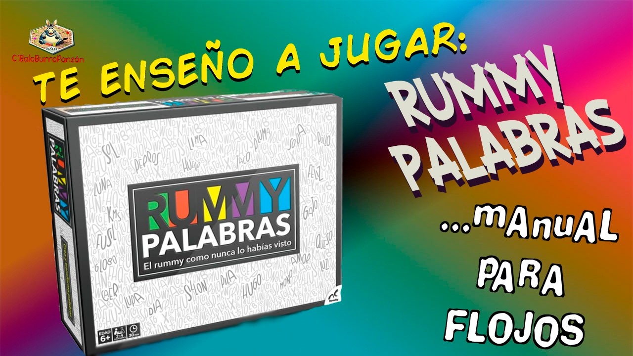 📚 RUMMY PALABRAS El juego que convierte tu vocabulario en armas | Así se juega Rummy Palabras