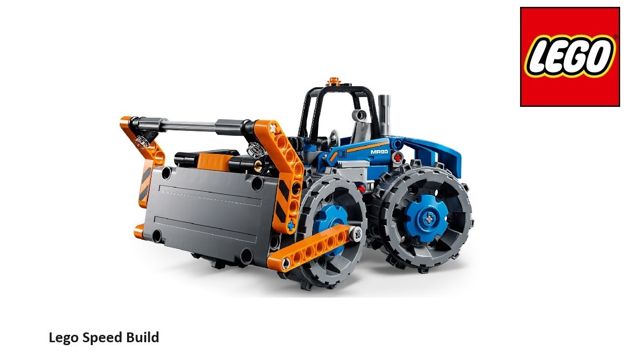 Lego Technic 42071 Dozer Compactor Speed Build